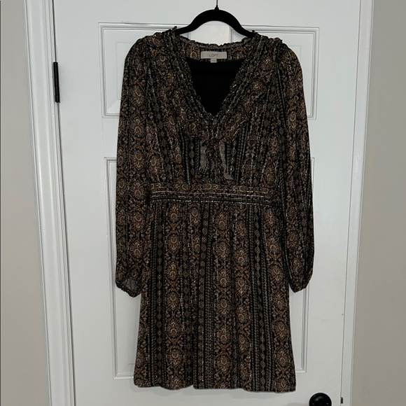 Loft Patterned Dress - Picture 4 of 8